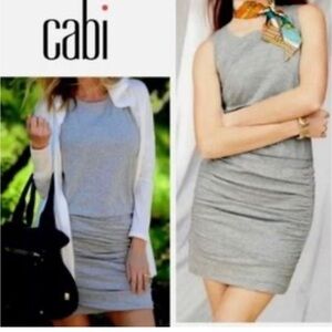 CAbi Everyday Ruched Sheath Mini Dress